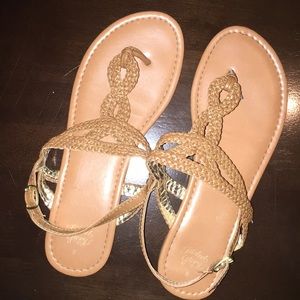Nude sandals